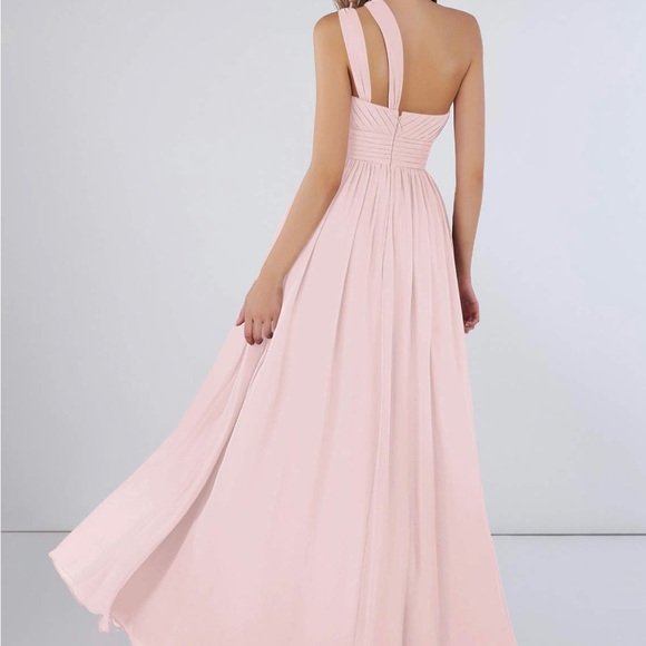 Azazie Bridesmaid / Prom Dress Molly Blushing Pink - Picture 2 of 4